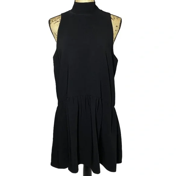 Elizabeth and James | Dresses | Elizabeth And James Trisha Drop Waist  Halter Dress Black | Poshmark